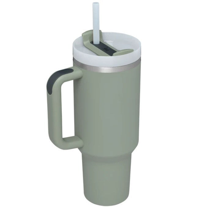 40oz Stainless Steel Car Straw Cup